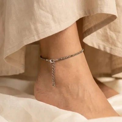 Natural Pyrite Anklet