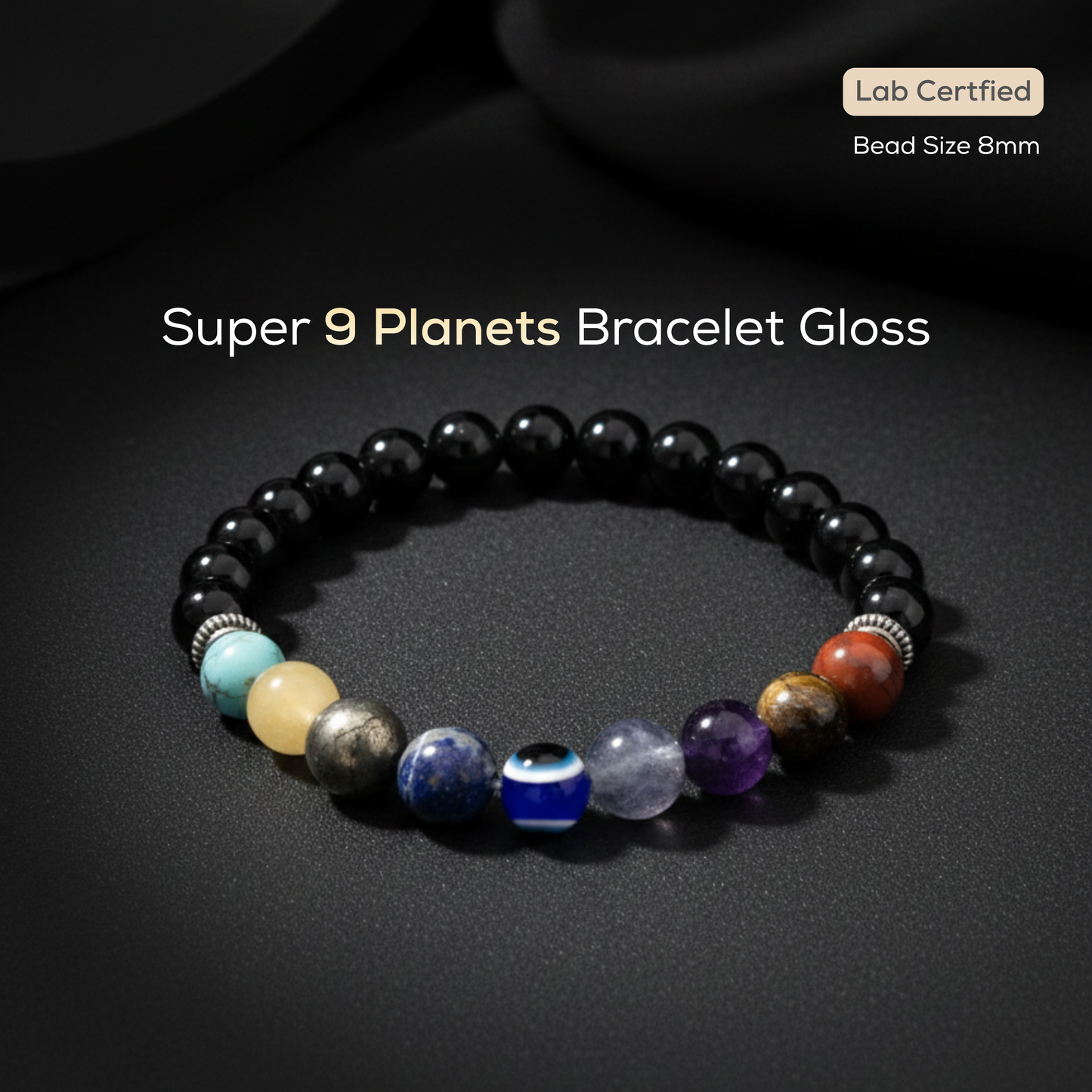 Natural 9 Planets Gloss Bracelet