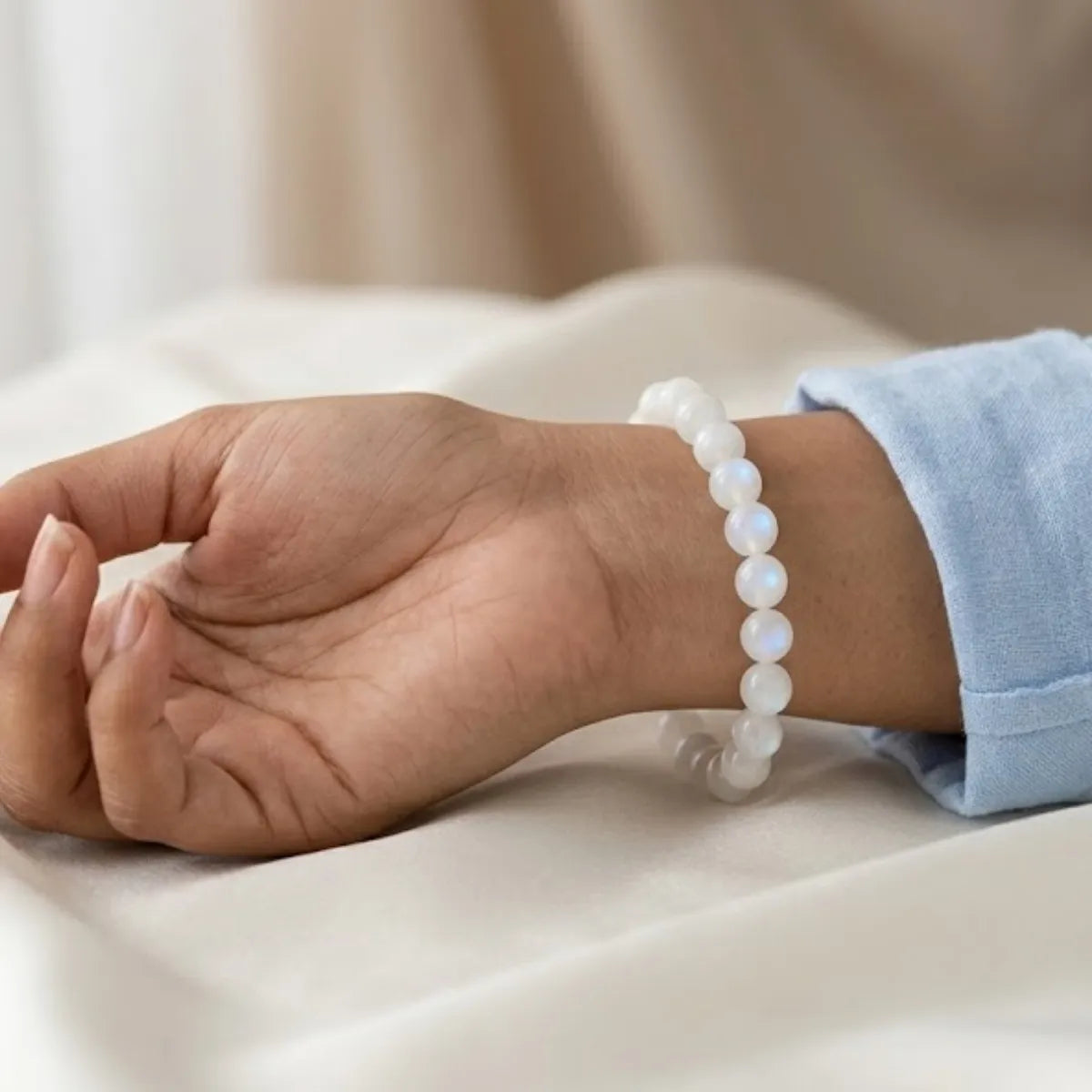 Natural Moonstone Bracelet