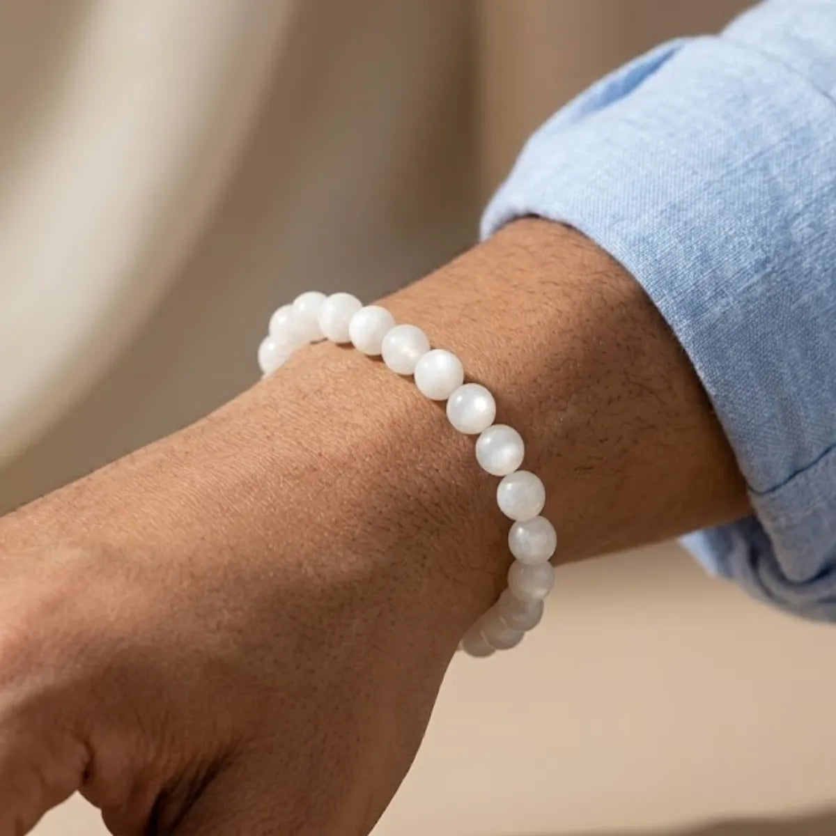 Natural Moonstone Bracelet