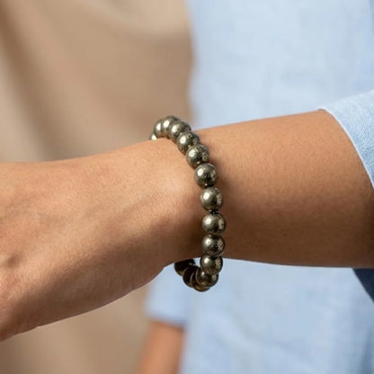 Natural Pyrite Bracelet