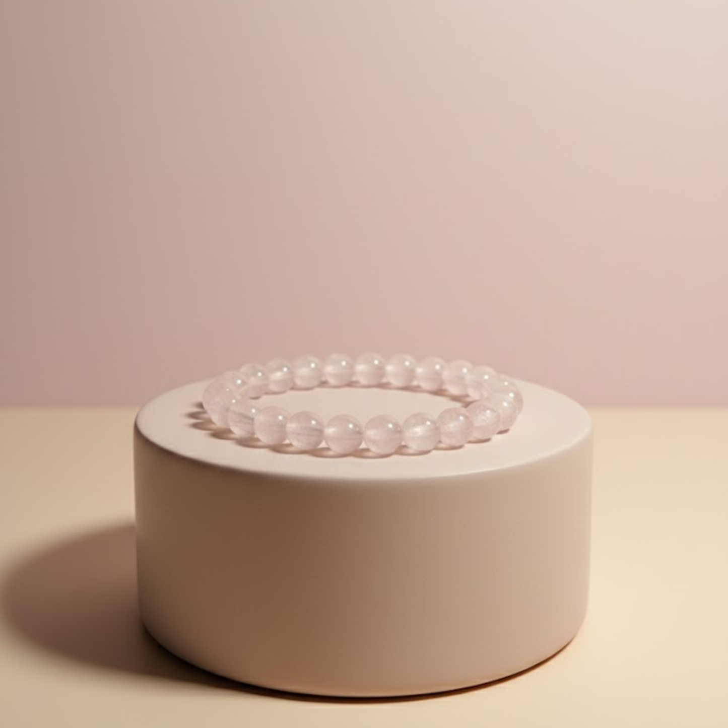 Natural Rose Quartz Bracelet