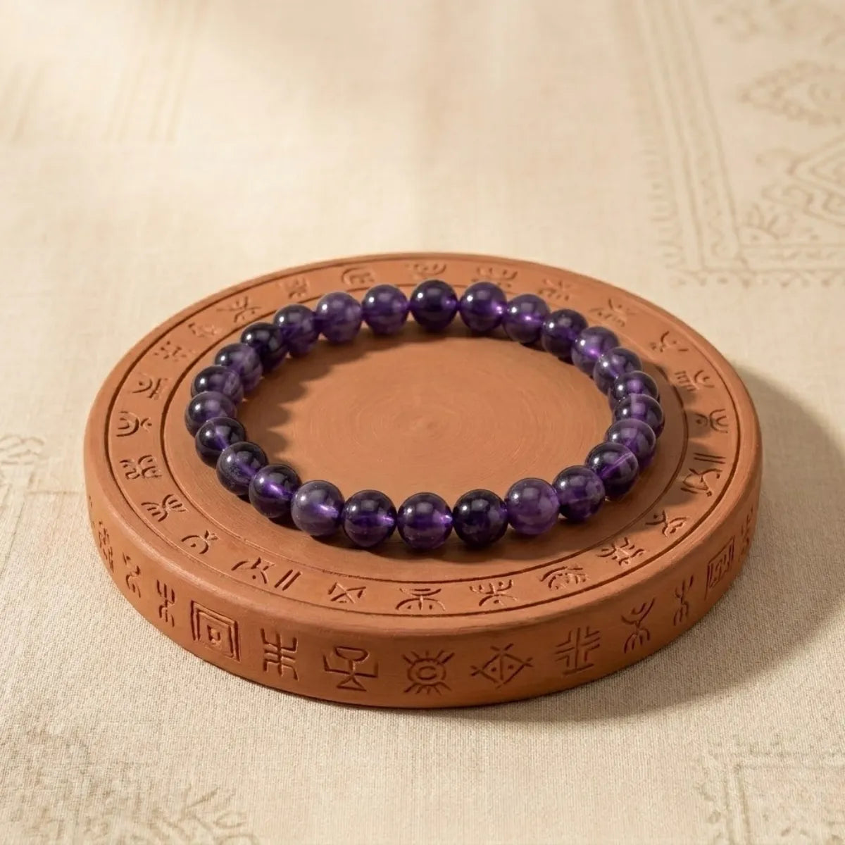 Natural Amethyst Bracelet