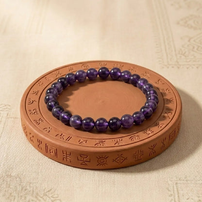 Natural Amethyst Bracelet