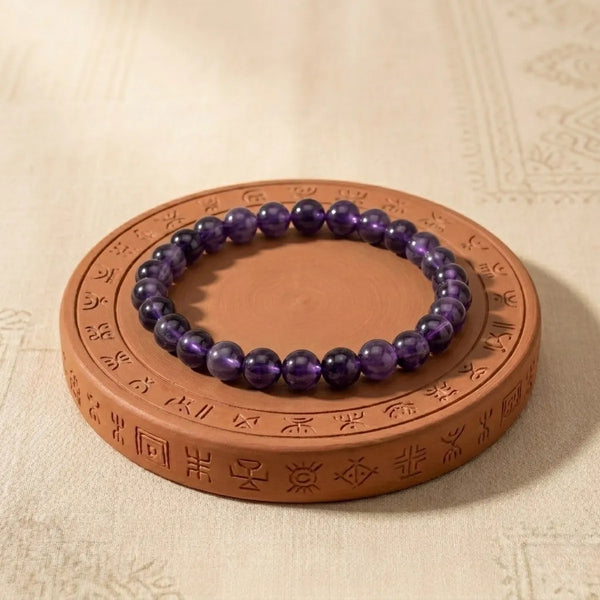 Natural Amethyst Bracelet