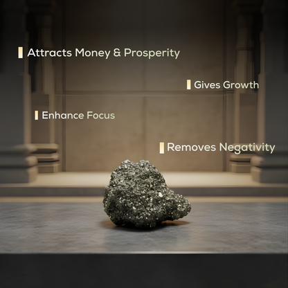 Natural Raw Pyrite Stone (300g-400g)