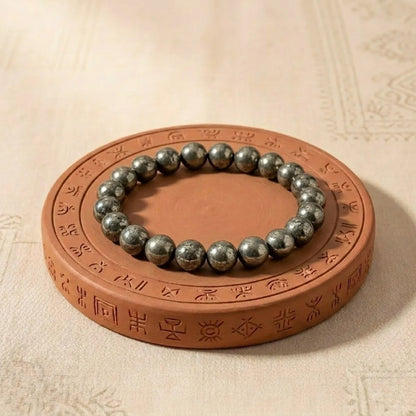 Natural Pyrite Bracelet