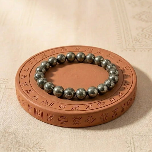 Natural Pyrite Bracelet