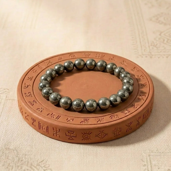 Natural Pyrite Bracelet