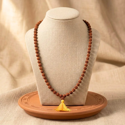 Natural 5 Mukhi Rudraksha Mala (Nepal Origin)