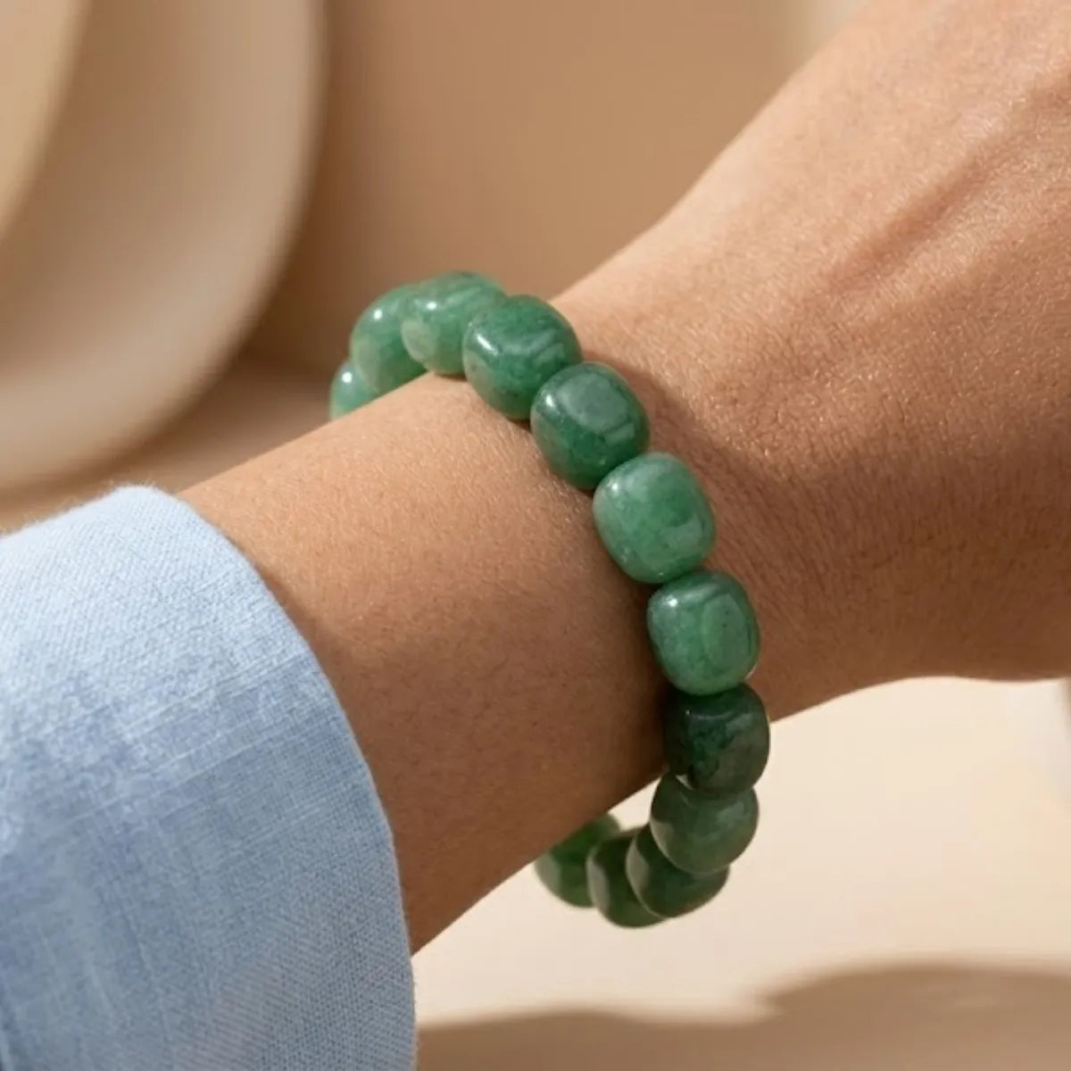 Green Aventurine Tumble Bracelet