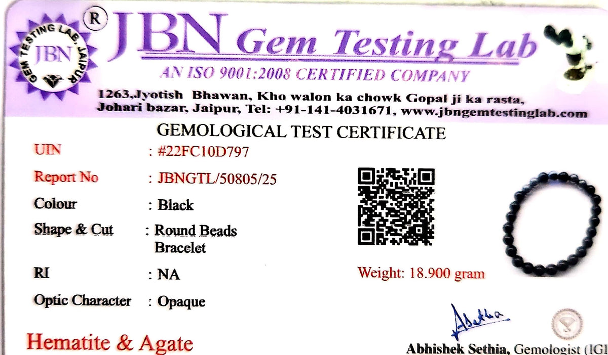 Lab Authenticity Certificate