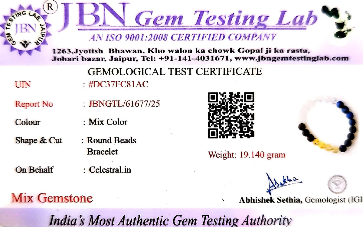 Lab Authenticity Certificate