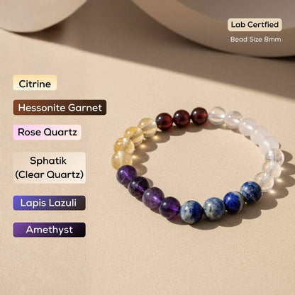 Natural Fusion Gem Bracelet