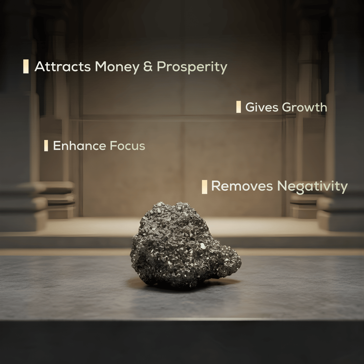 Natural Raw Pyrite(300 - 400gms) + Pyrite Bracelet Combo - Akshmala.in