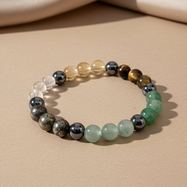 Natural Wealth + Sri Yantra Selenite Combo - Akshmala.in